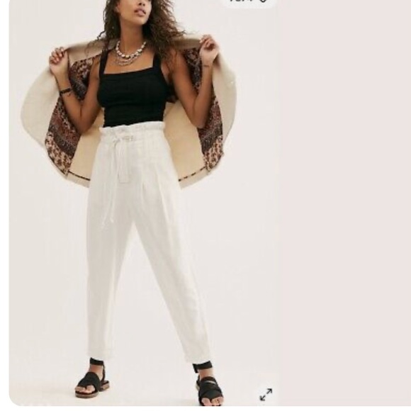 Free People Pants - Free People Margate paper bag jeans